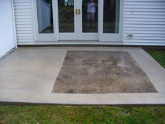 Click here for a larger view of this commercial pressure washing image