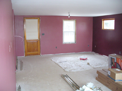 Click here for a larger view of this interior house painting project