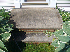 Click here for a larger view of this pressure washing image