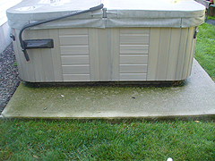 Click here for a larger view of this pressure washing image