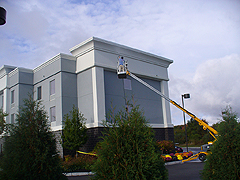 Click here for a larger view of this commercial pressure washing image
